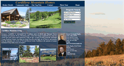 Desktop Screenshot of homesincordillera.com